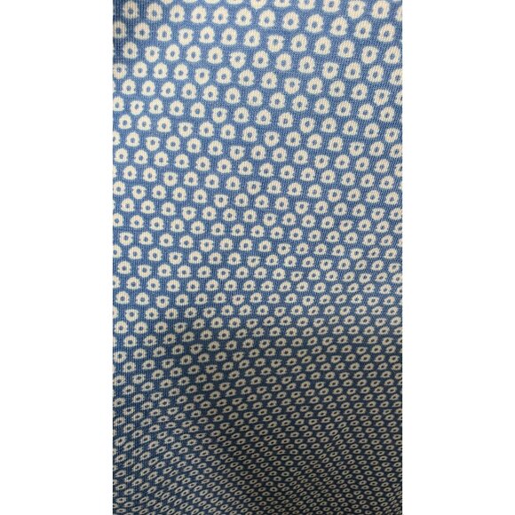 Peter Millar Seaside XL Blue Geometric Print Polo Shirt - Picture 4 of 6